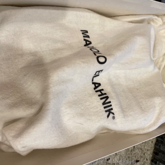 Manolo Blahnik Suede Mules - Picture 7 of 8